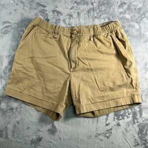 Chubbies Originals Khaki Stretch Performance Shorts Mens Large 5.5 Inch Inseam